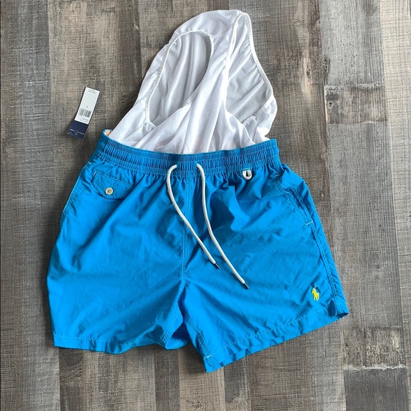 NWT Medium Polo Ralph Lauren swim trunks - Picture 6 of 6